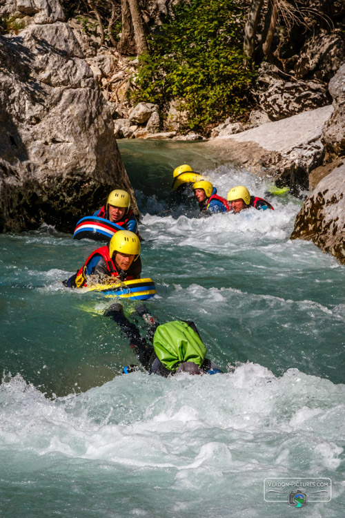 photo hydrospeed nage eau vive verdon